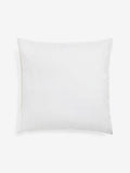 Square down alternative pillow with cotton cover, British brand