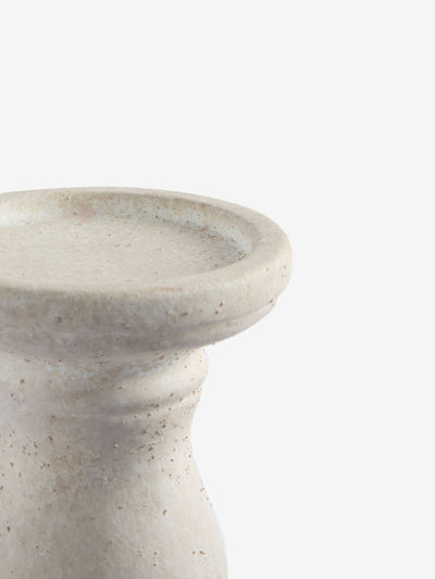 Next Lydford Natural Pillar Candle Holder- Buy online at McGrocer