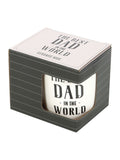 Ceramic Best Dad in the World mug (British brand)