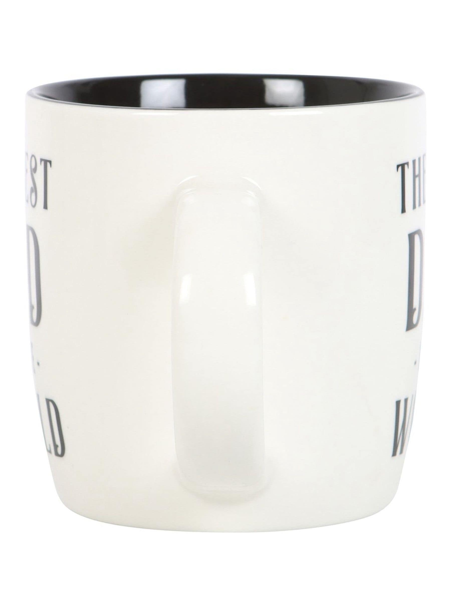 Ceramic Best Dad in the World mug (British brand)