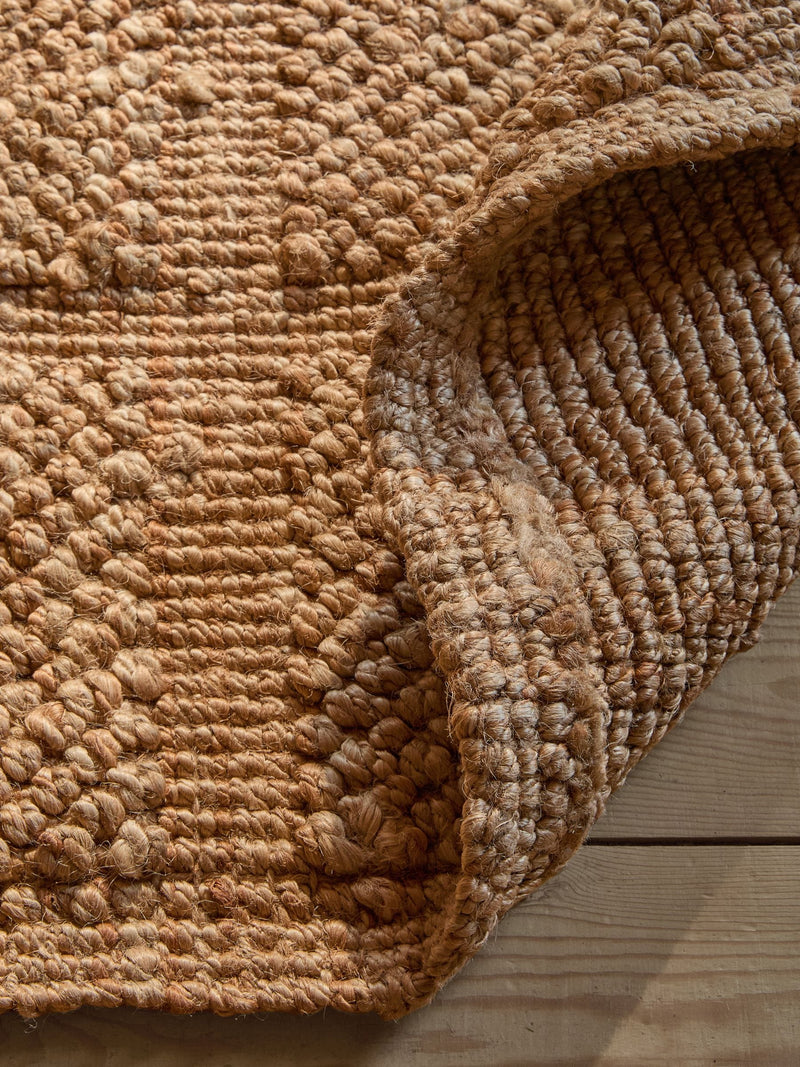 jute grid rug mid natural, UK version