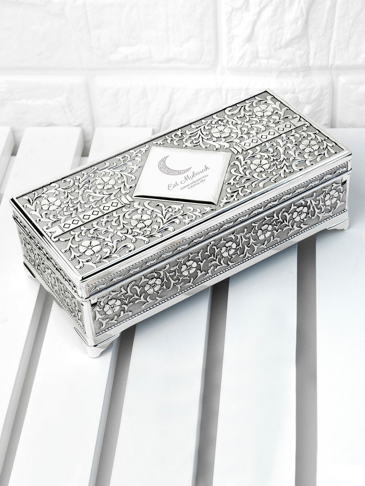 Treat Republic personalised Eid trinket box, imported from the UK