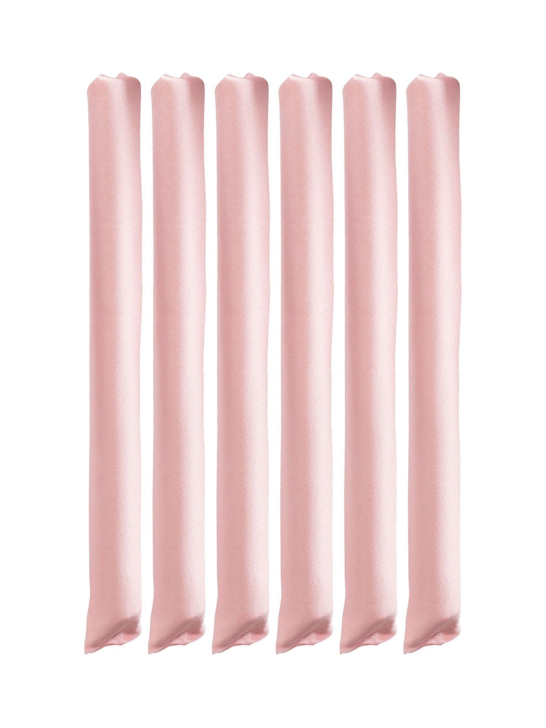 Brushworks heatless satin flexi curling rods pack of 6 - British product