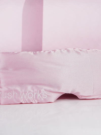 Next Brush Works Cushioned Satin Sleep Mask- Buy online at McGrocer