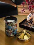 Cedarwood and Oud tiger candle 16cm - British product
