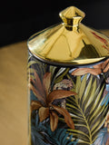 Cedarwood and Oud tiger candle 16cm - British product