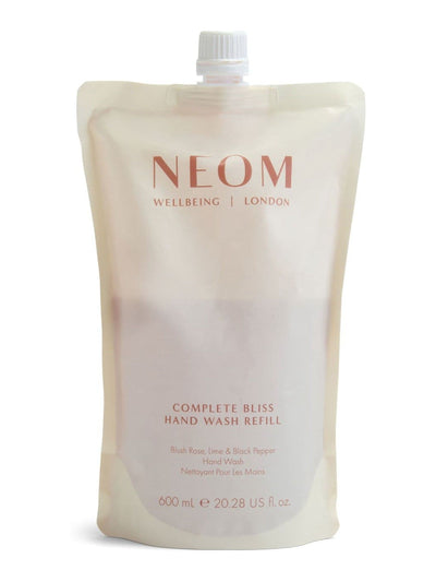 Next Neom Complete Bliss Hand Wash Refill Blush Rose Lime & Black Pepper- Buy online at McGrocer