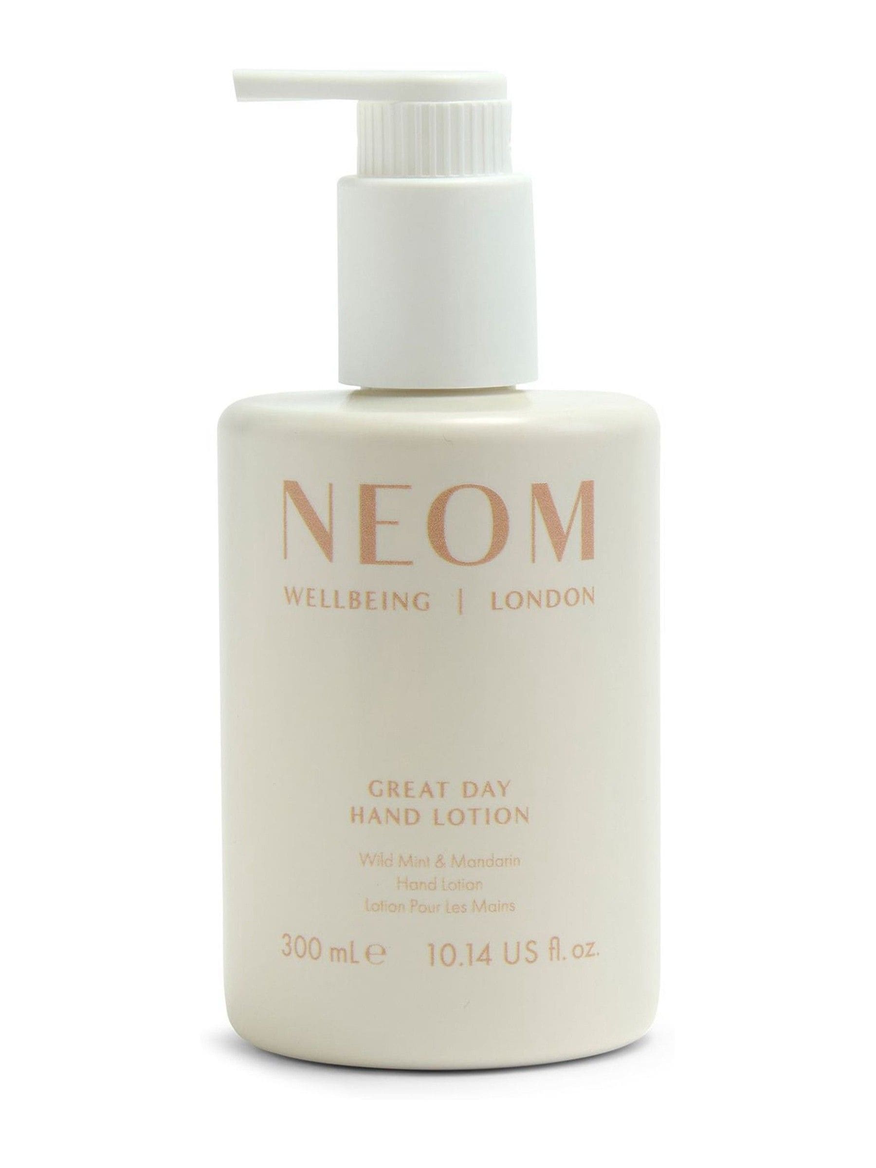 Neom hand lotion Wild Mint & Mandarin, imported from the UK