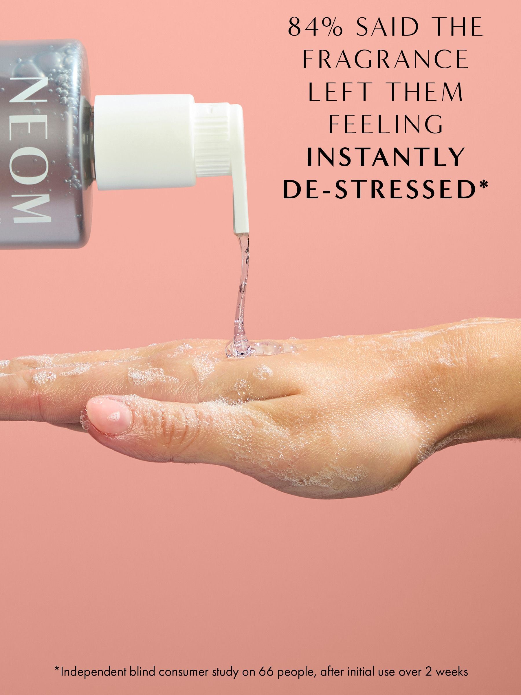 Neom hand wash Lavender, Jasmine & Sandalwood, imported from the UK