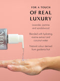 Neom hand wash refill with Lavender, Jasmine and Sandalwood scents, imported from the UK