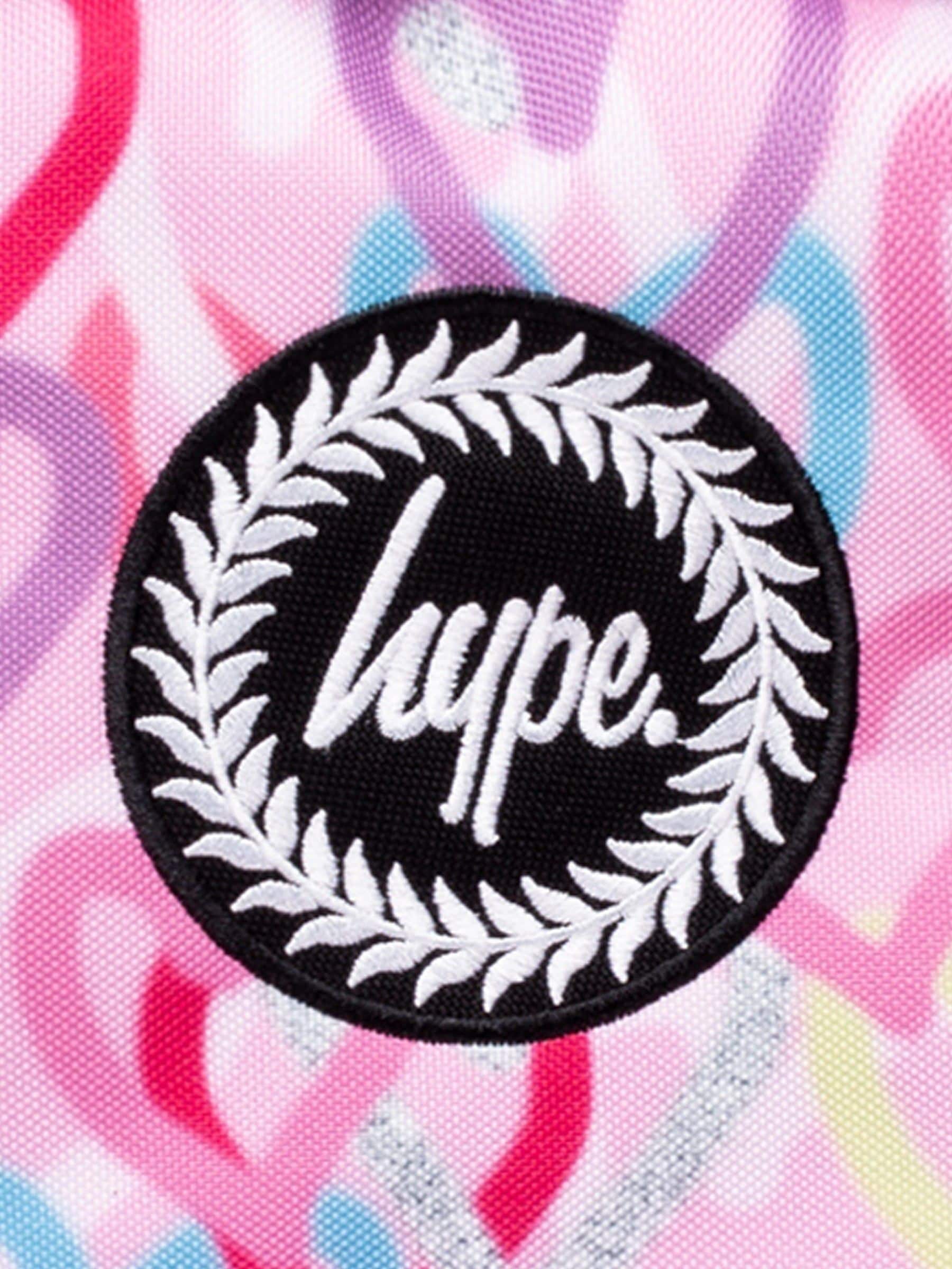 HYPE Pink Graffiti Hearts backpack (British brand)