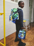 Hype blue iconic lightning storm backpack 18L, UK version