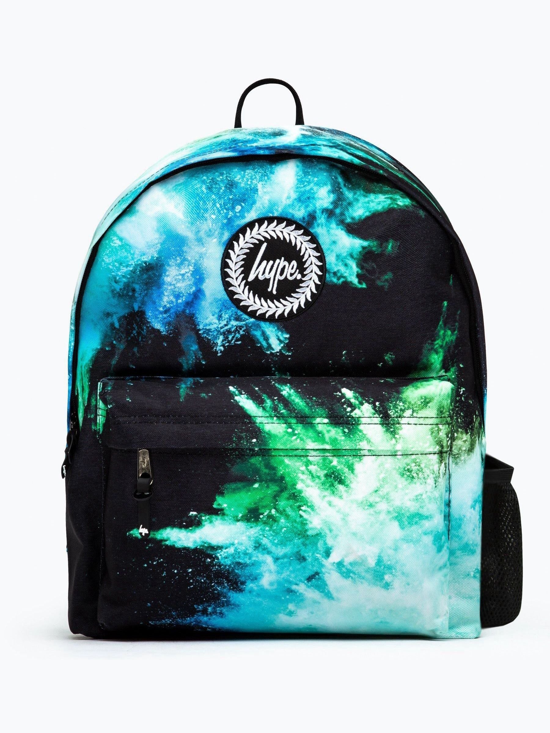 Hype. blue chalk dust backpack for kids (British brand)