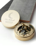 Treat Republic personalised Eid Mubarak sundial compass, imported from the UK