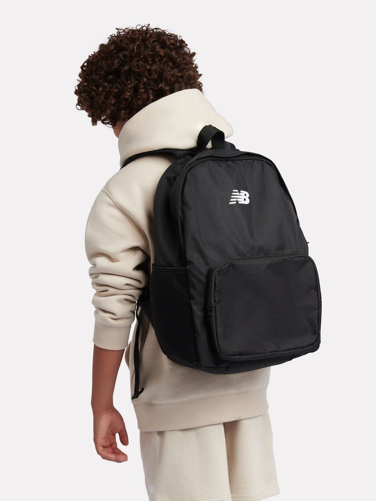 New Balance black backpack for kids (British brand)