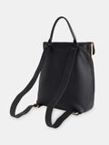 Whistles Black Verity leather backpack, imported from the UK