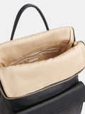 Whistles Black Verity leather backpack, imported from the UK