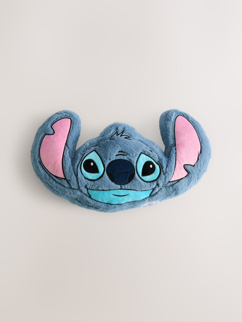 Stitch plush cushion velvet feel recycled polyester, imported from the UK