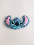 Stitch plush cushion velvet feel recycled polyester, imported from the UK