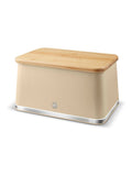 Swan Fuchsia Rose Bread Bin with Non-Slip Base - Bread Storage Bin