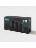Swan Black Stealth set of 3 storage canisters, imported from the UK