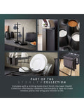 Swan Black Stealth set of 3 storage canisters, imported from the UK