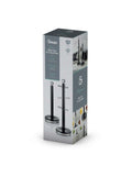 Swan black towel pole mug tree set, imported from the UK