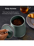 Tower green storage canisters set of 3, imported from the UK