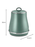 Tower green storage canisters set of 3, imported from the UK