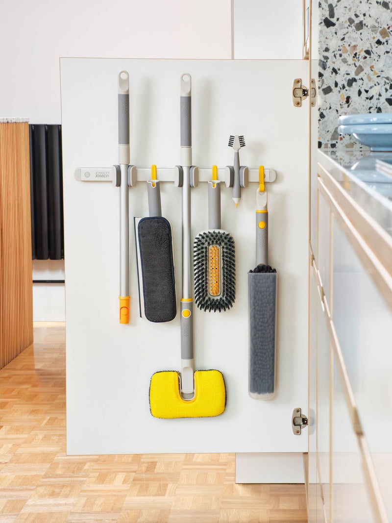 Joseph Joseph Silver Cleantech cleaning tool storage rail (British brand)