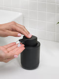 ReBorn graphite black bathroom caddy soap dispenser bundle (British brand)