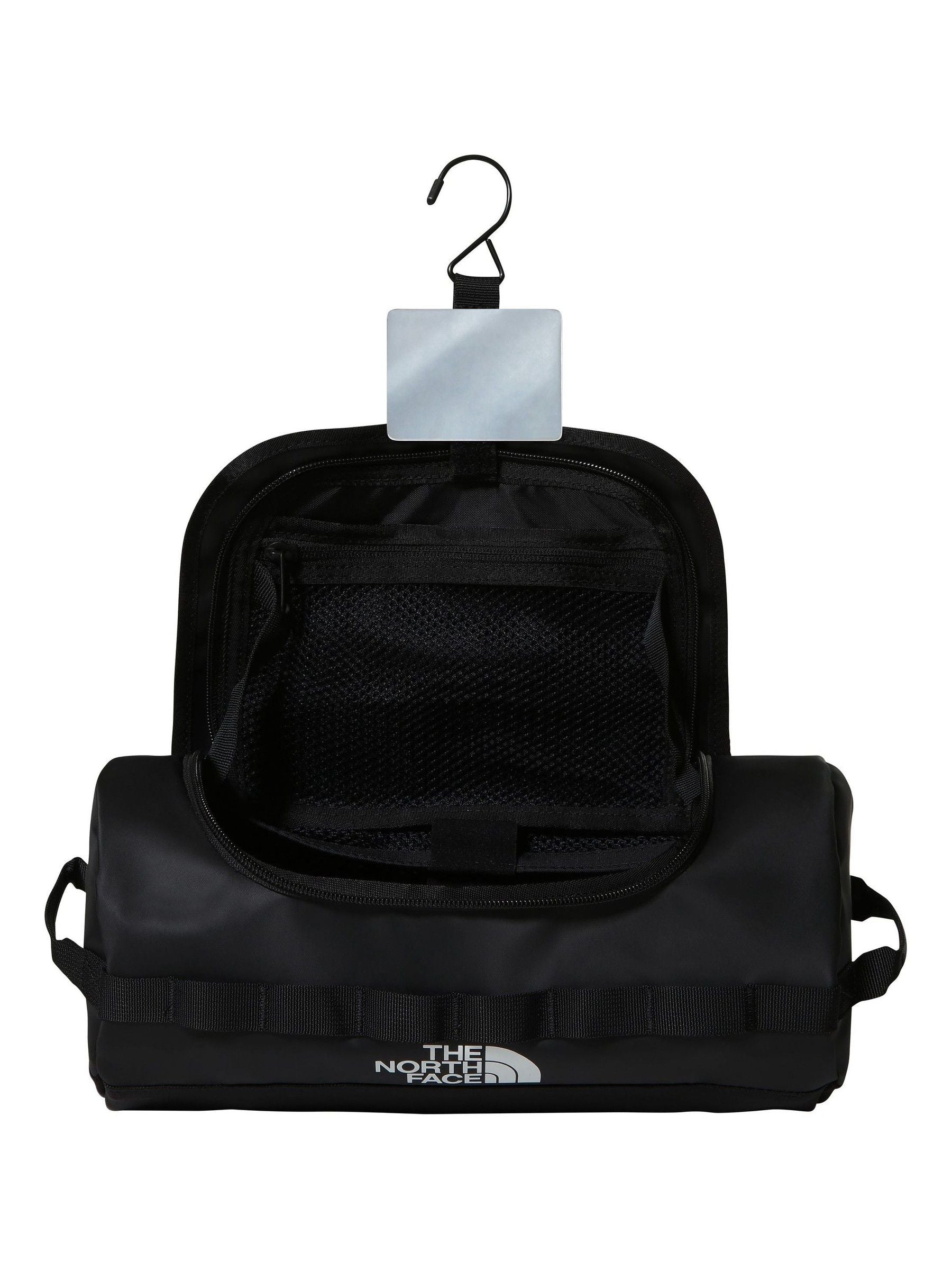The North Face black Base Camp travel canister bag large - British product