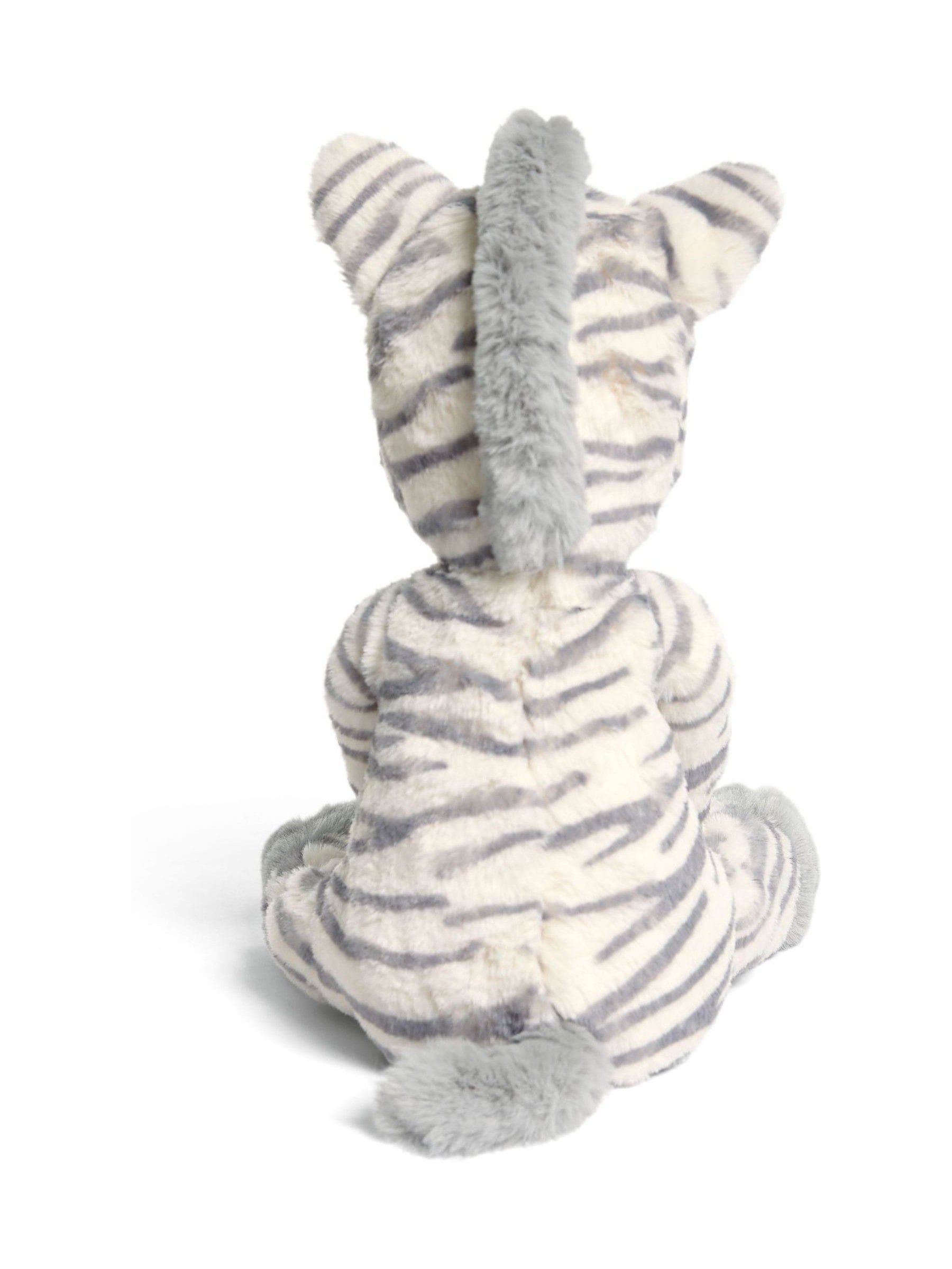 Mamas & Papas Ziggy Zebra grey zebra soft toy (British brand)