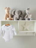 Mamas & Papas Ziggy Zebra grey zebra soft toy (British brand)