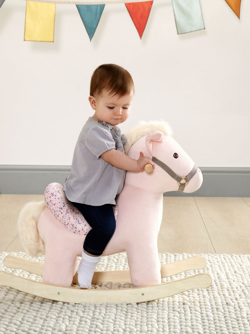 Mamas & Papas Ditsy Floral rocking horse (British brand)