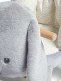 Mamas & Papas elephant rocking horse with pink floral print, UK version