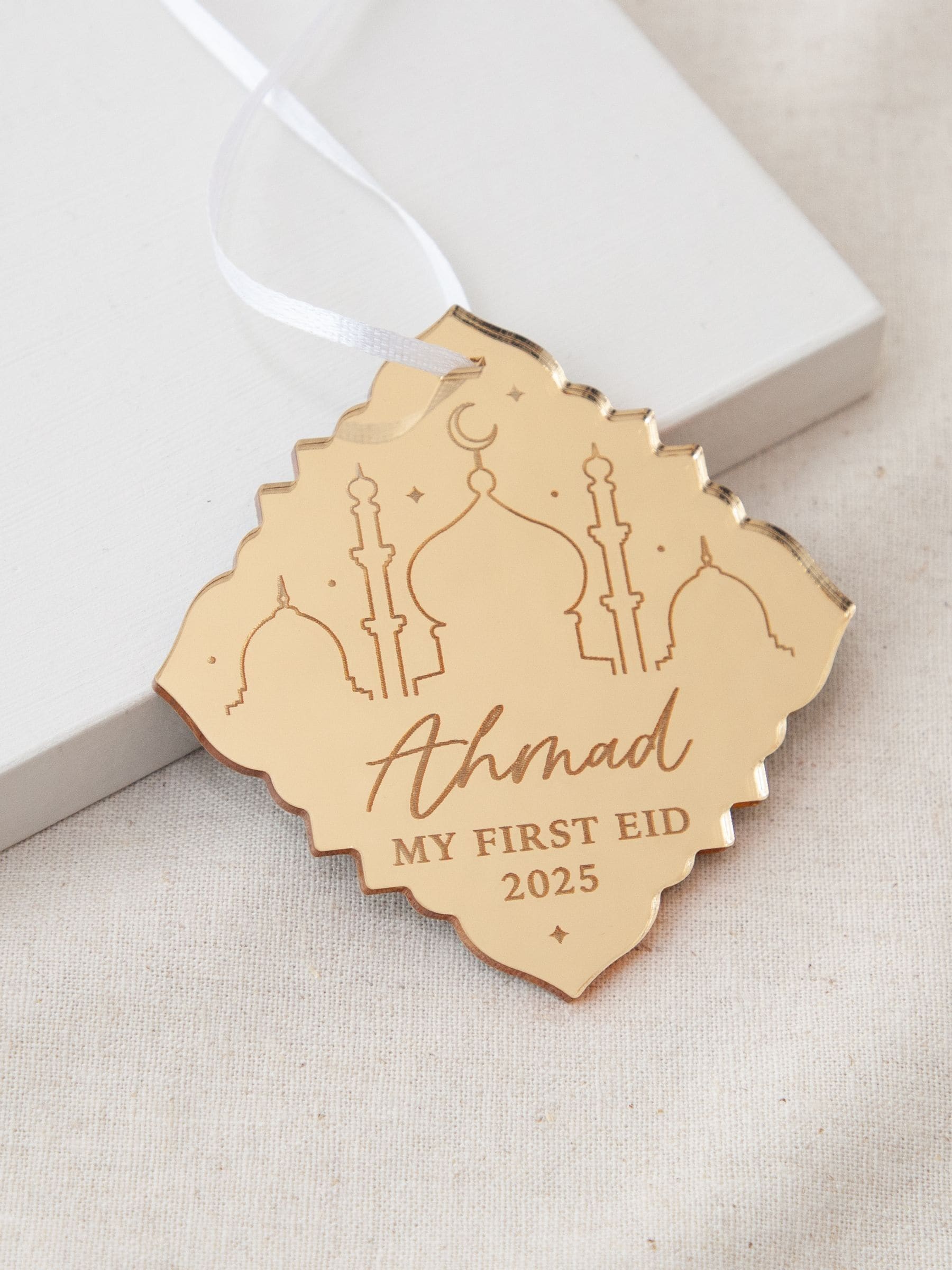No Ordinary Gift Ramadan & Eid Celebration Hanging Decoration 8x8 cm - British product