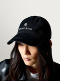 ANINE BING black washed smoke baseball cap (British brand)
