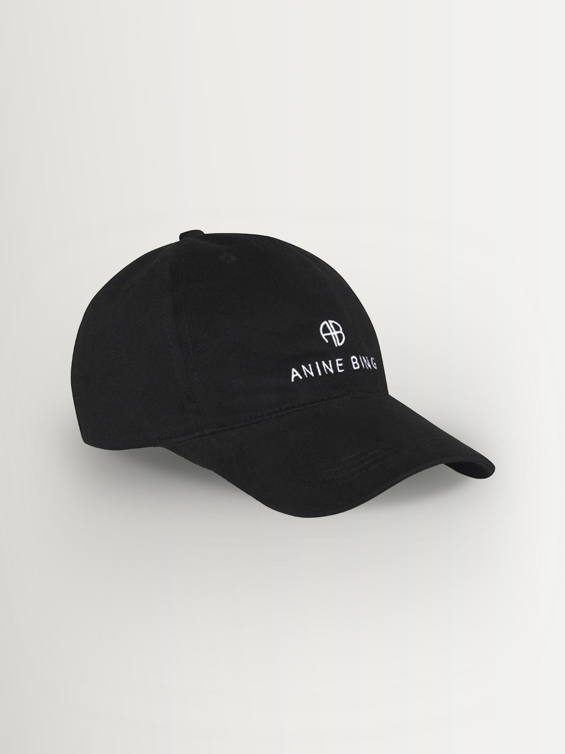 ANINE BING black washed smoke baseball cap (British brand)
