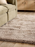Mid Natural cosy twist rug, imported from the UK