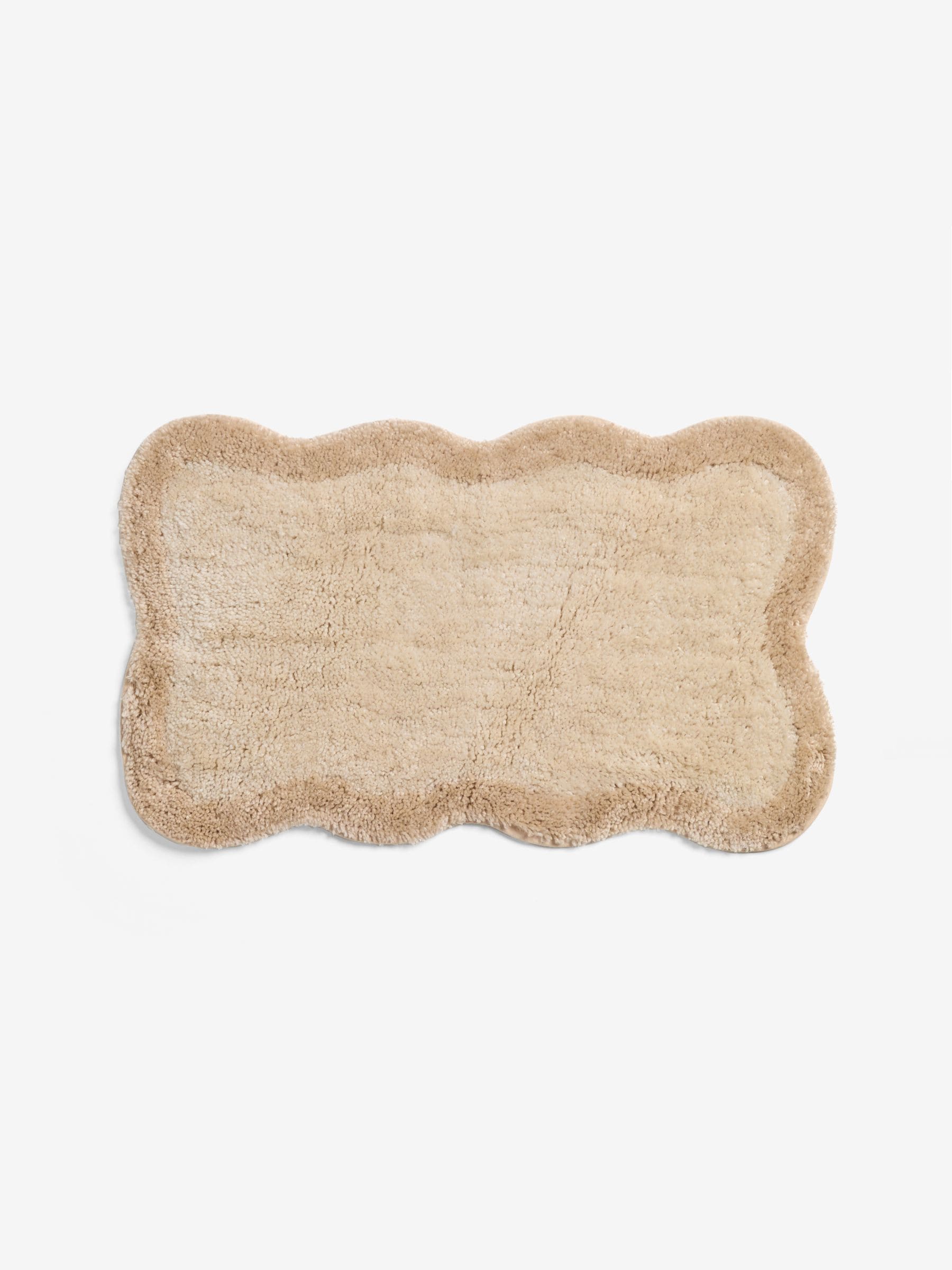 Soft scallop washable doormat, UK version