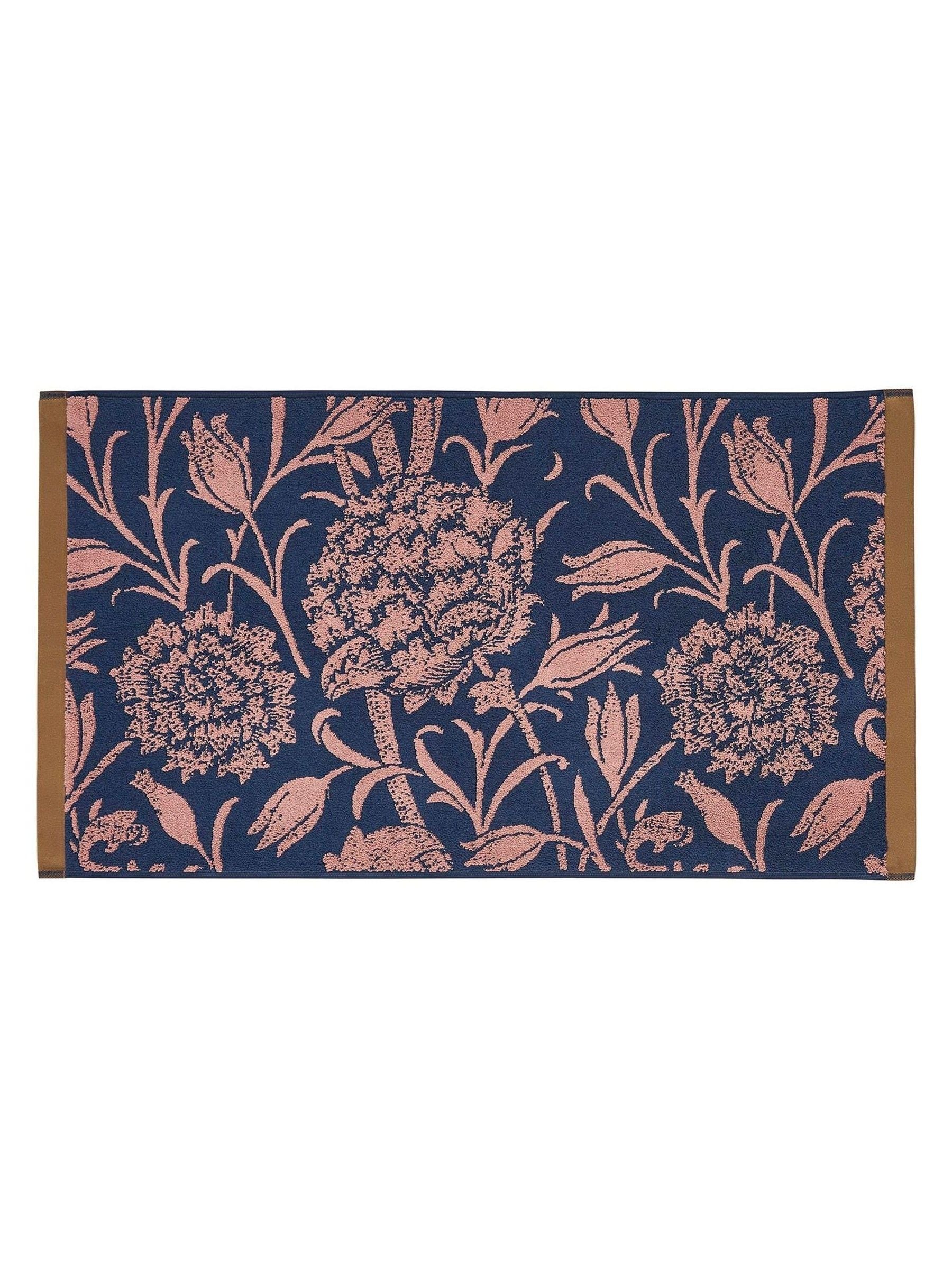 William Morris At Home Wild Tulip bath mat 90x50cm (British brand)