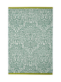 William Morris sage green Michaelmas towel, imported from the UK