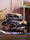 William Morris At Home Copper Wild Tulip towel, UK version