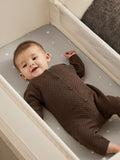 Snuz Sage Cross crib sheets 2 pack (British brand)
