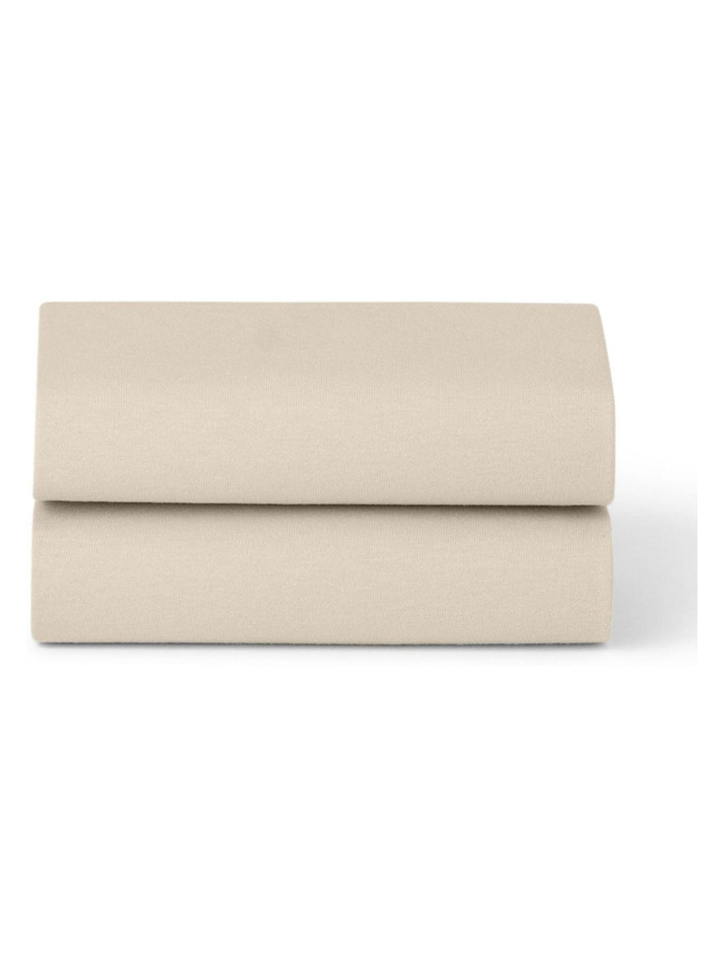 Lot de 2 draps-lits Snuz sable (marque britannique)