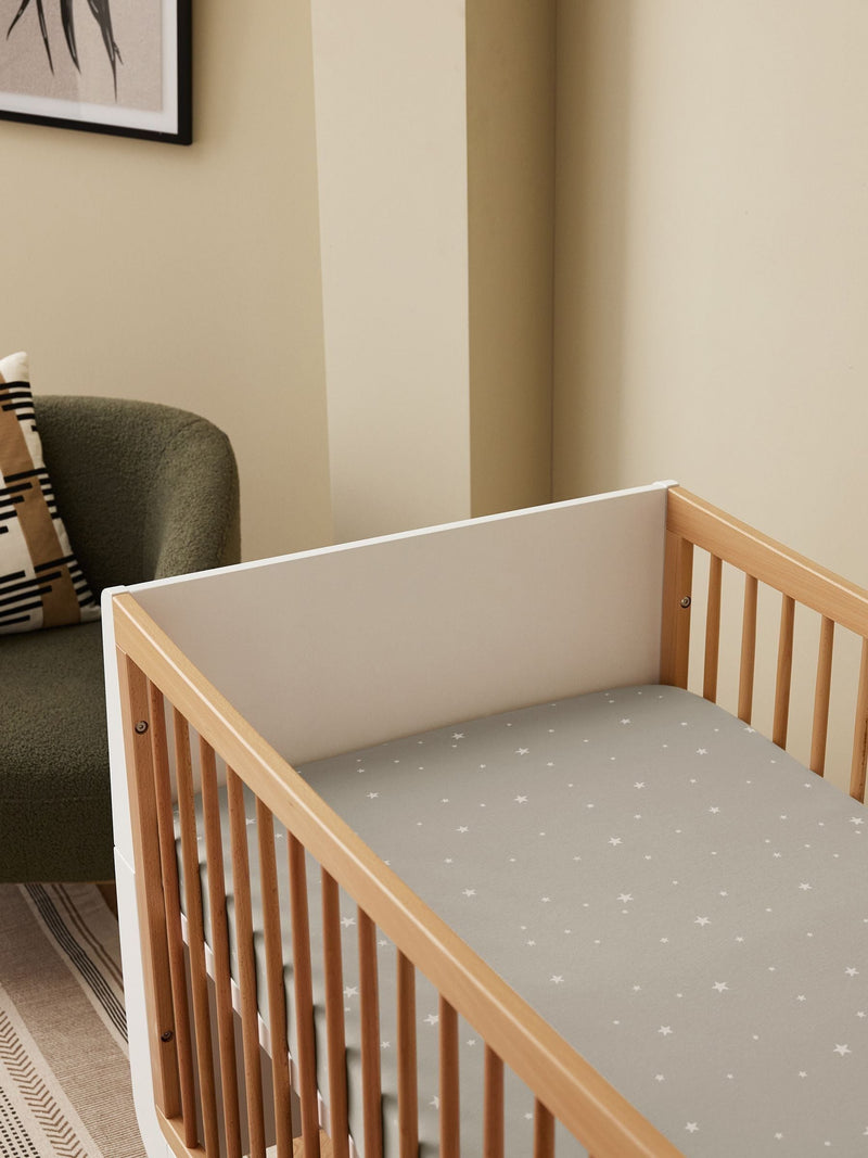 Snuz 2 Pack Sand Cloud Cot Bed Fitted Sheets