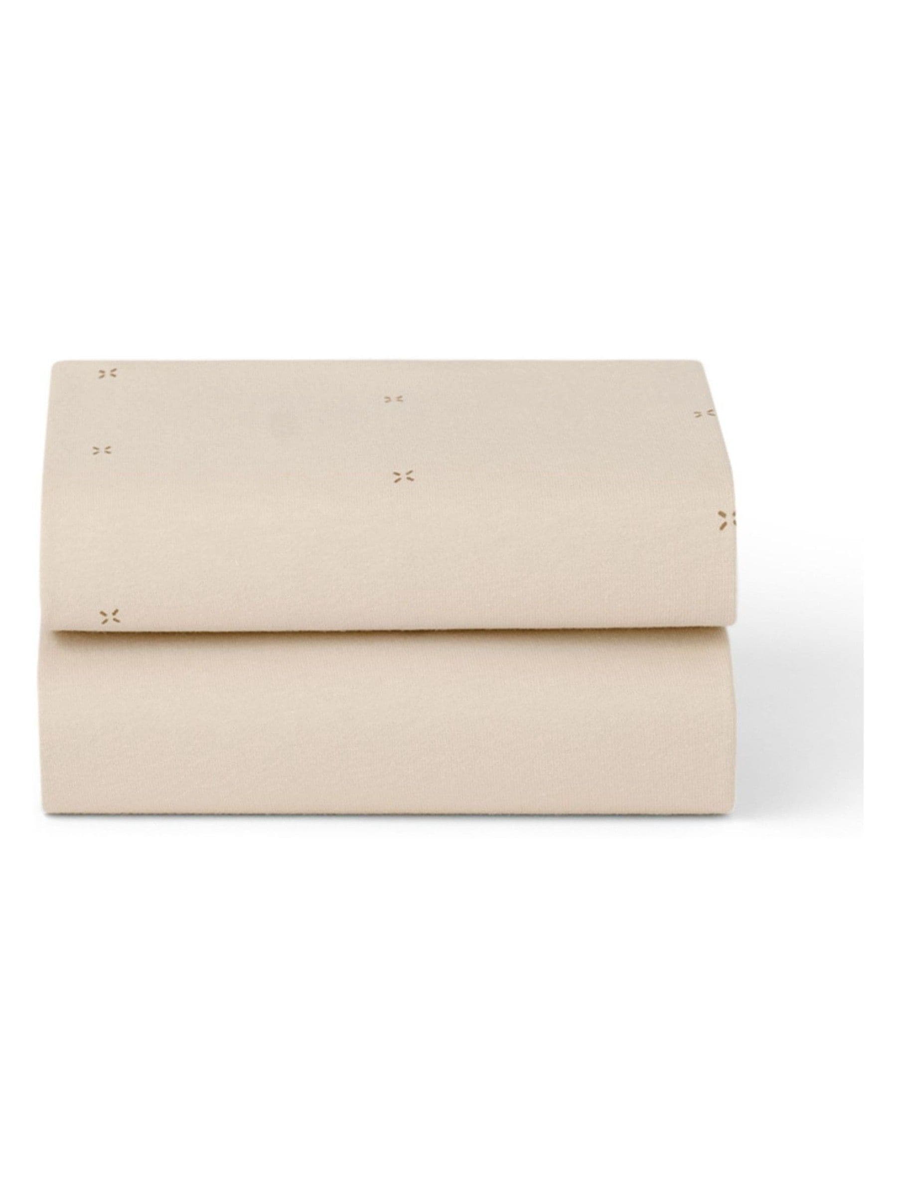 Snüz 2 pack cross crib sheets (British brand)