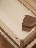 Snuz 2 Pack Sage Cross Crib Fitted Sheets