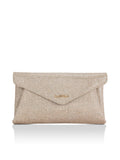 Carvela Gold Megan Envelope Clutch Bag